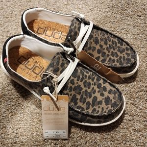 NWT Hey Dude Wendy Jungle Brown Sz 7